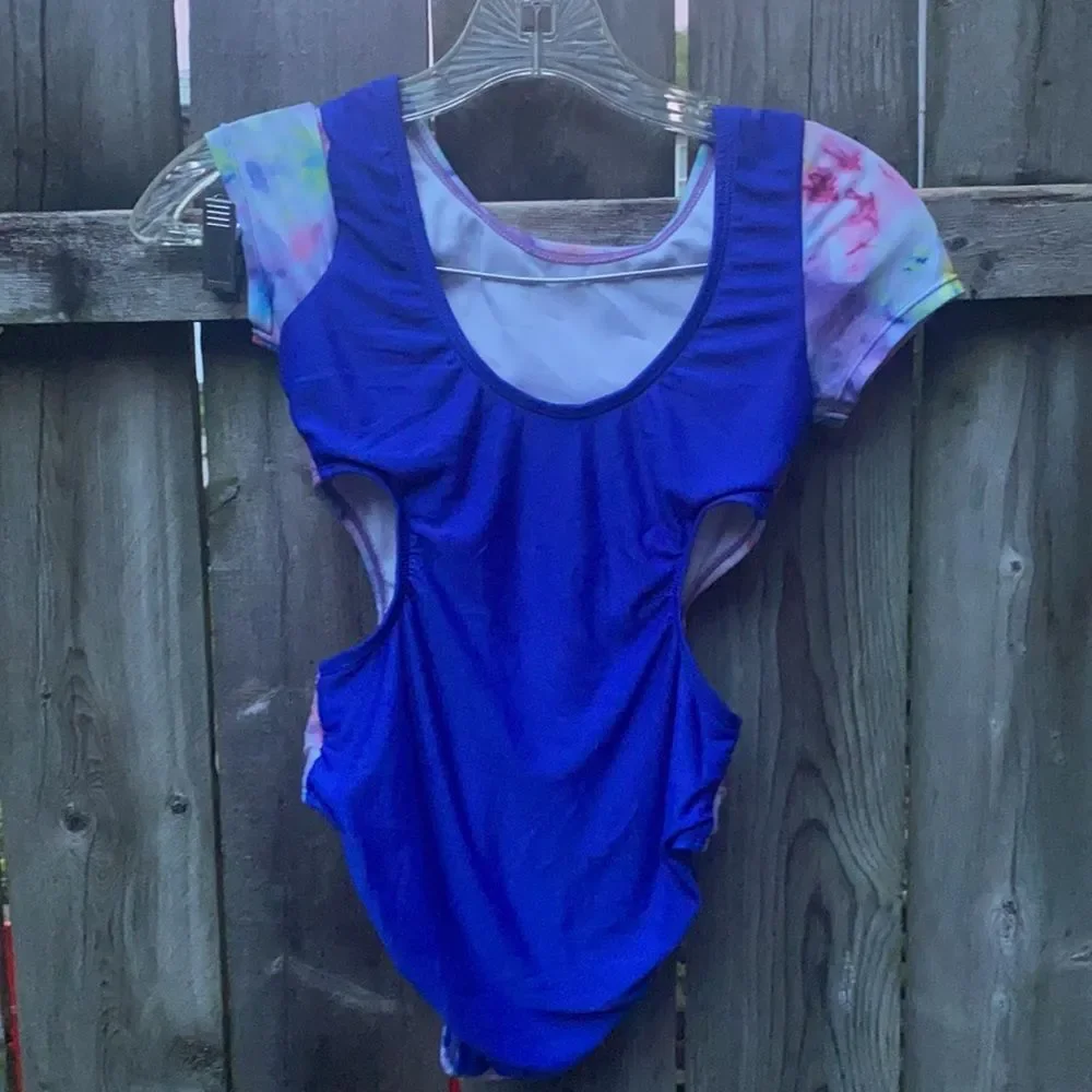 Tye dye swimsuit sz. 7-8